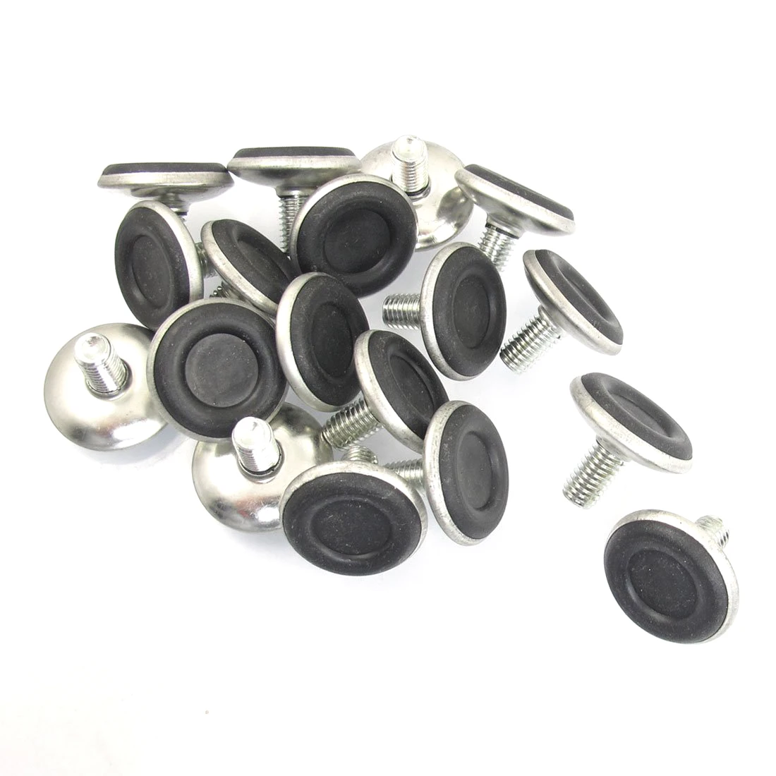 

EWS-18 pieces metal threaded rod Round plastic adjustable foot 8 x 22 x 29 mm