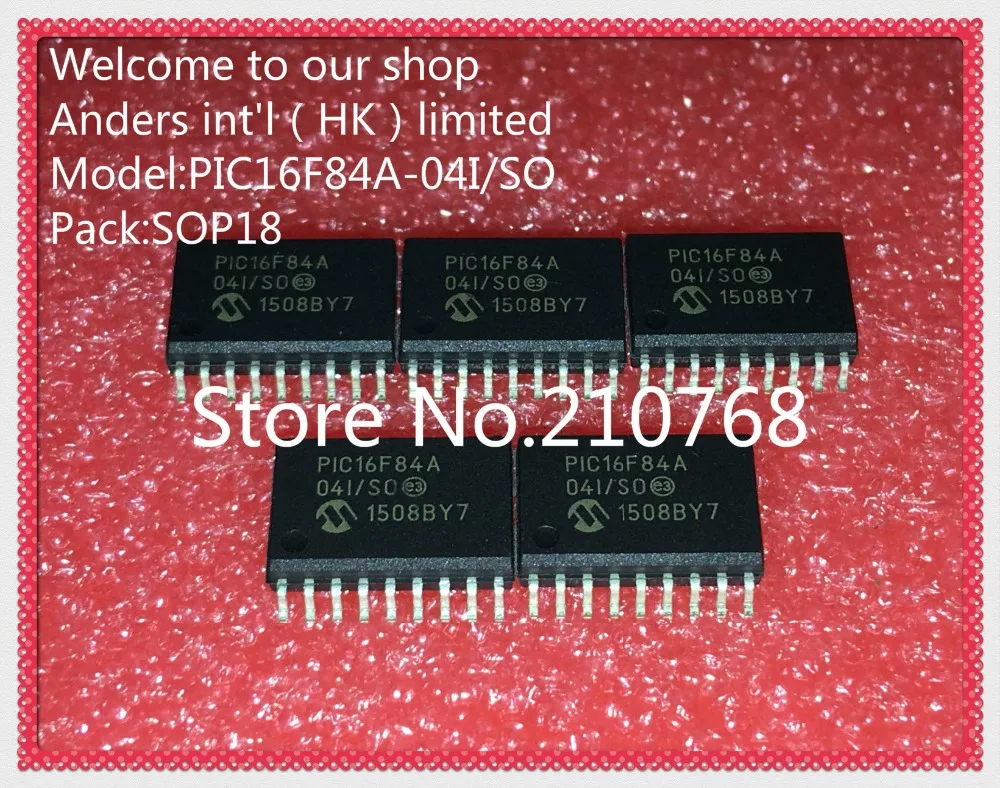 50 шт./лот PIC16F84A-04I/SOTR PIC16F84A-04I/SO PIC16F84A-04ISO PIC16F84A SOP18 | Электронные компоненты и