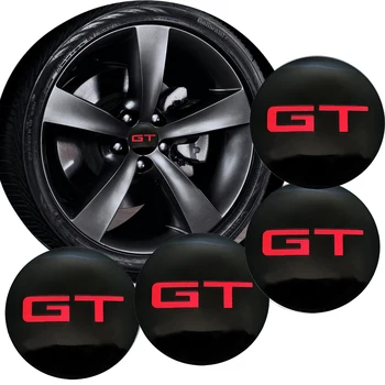

4PCS Car-styling GT Decorative Car Wheel Center Hub Caps badge Sticker FOR KIA K2 K3 K5 k9 Sorento Sportage R Rio Soul Auto