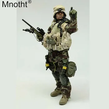 

Mnotht VH1010 1/6 US Special Forces Jungle Sniper Suit Set Costume Male Clothes Toy for 12" Soldier Action Figure Collection m3n