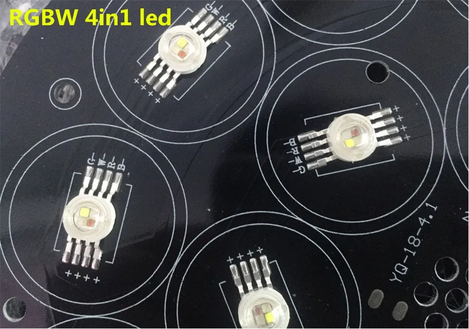 24x12 W 4in1 RGBW светодиодный DJ Par latas aluminio Aleacion кончас Etapa Luz DMX Luz