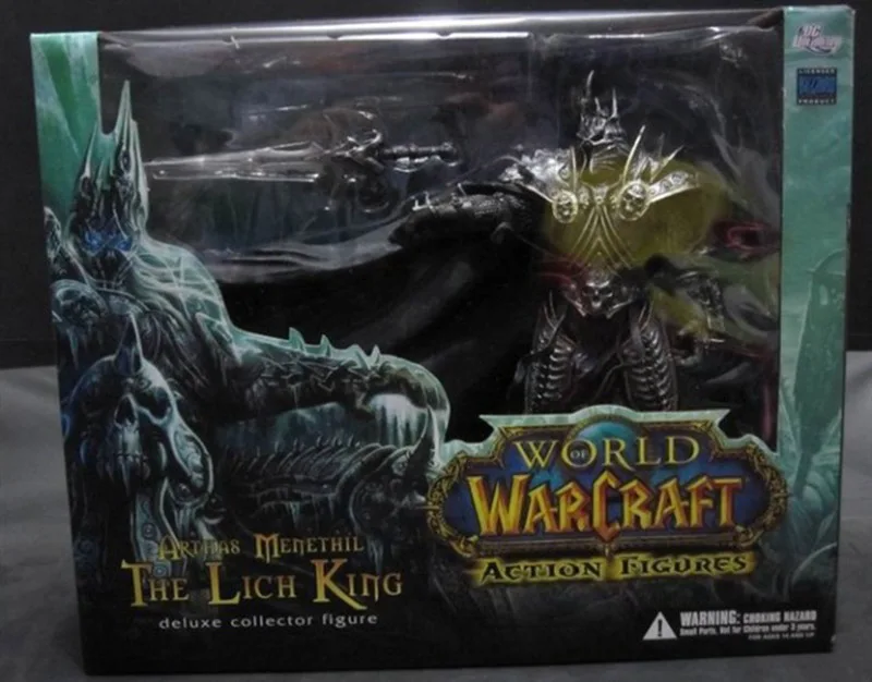 Горячая WOW осень LICH KING ARTHAS фигурка модель игрушки 21 см бесплатная доставка для подарка Dota 2