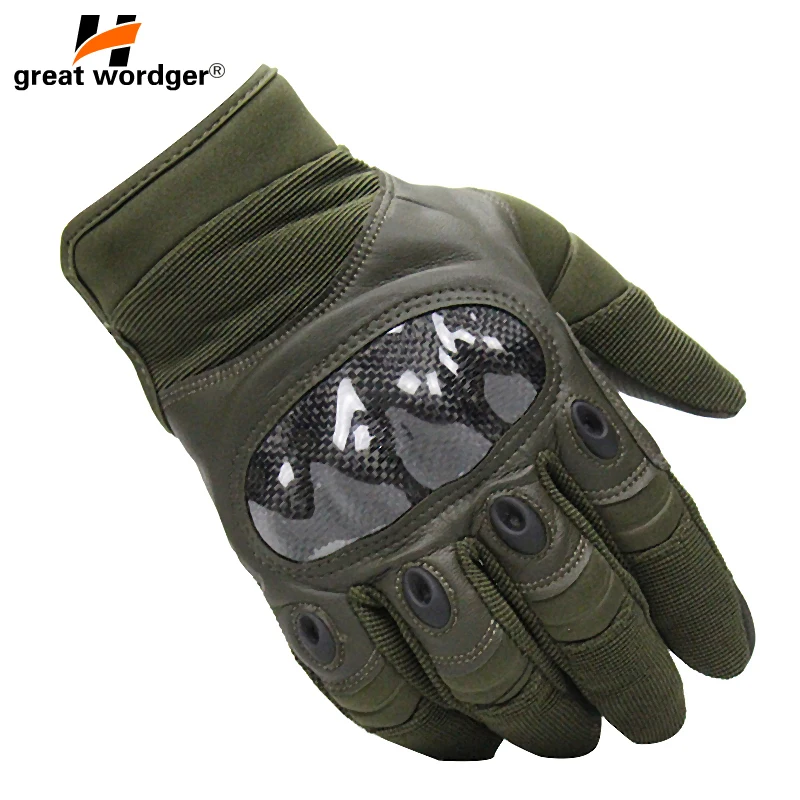 

Military Tactical Gloves Men Army Gloves Anti-skid Full Finger Paintball Gloves Sports Hiking Cycling Carbon fiber Combat Gloves