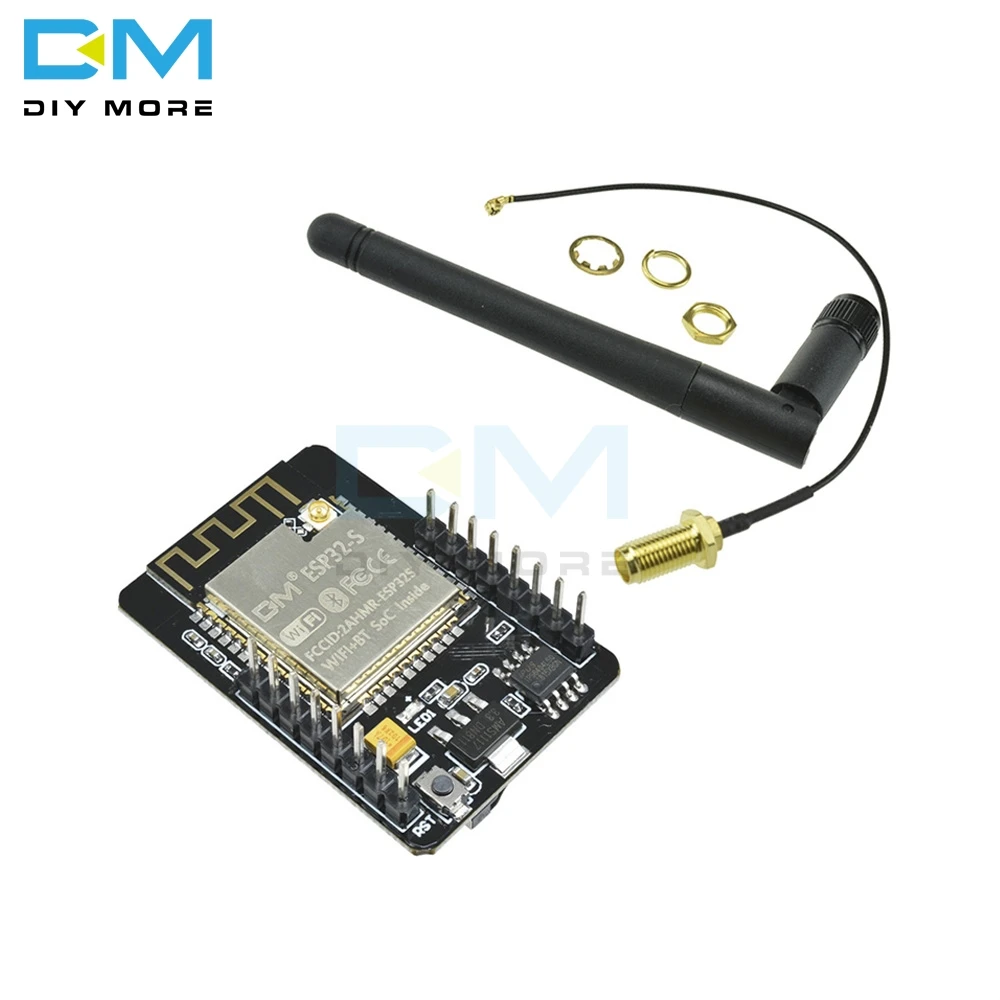 OV2640 ESP32-CAM Bluetooth Module Camera Development Board ESP32 OV7670+2.4G Wireless SMA Antenna NRF24L01 2dB Gain+PA CC2500