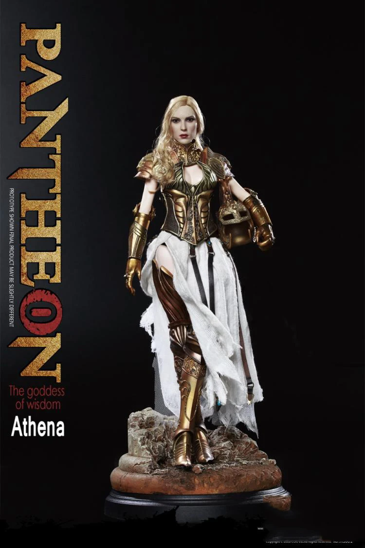 Коллекционная в наличии HS001/002 литой под давлением сплав 1/6 PANTHEON-ATHENA/GODDESS OF WISDOM полный комплект фигурка модель для фанатов подарки