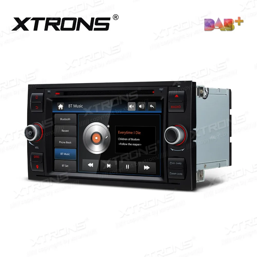 XTRONS 7 дюймов Автомобильный DVD плеер 2 din радио DAB + Canbus GPS навигации для Ford S Max Fusion 2006