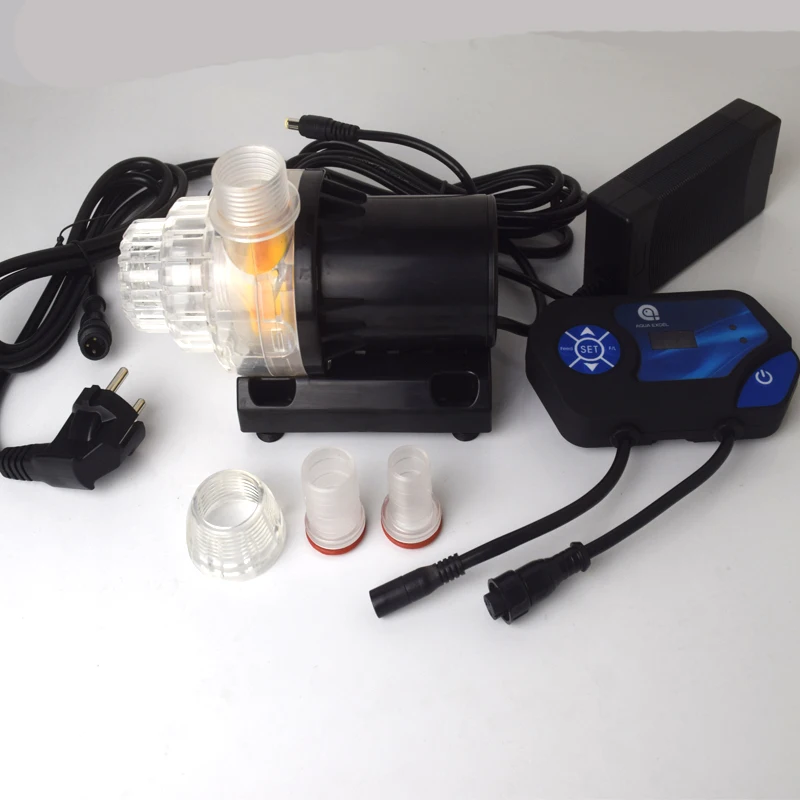 

Aquaexcel DC Pump with WIFI Aquarium Water Pump Adjustable DC2000-12000L/H 3000L 5000L Waver Maker Aquarium Fish Tank Pumps AE