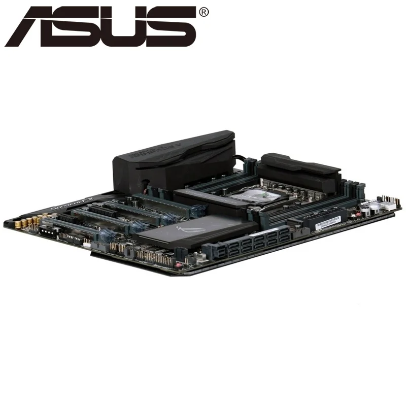 Asus ROG RAMPAGE V EDITION 10 материнская плата для настольного компьютера X99 Socket LGA 2011 V3 i7 X DDR4