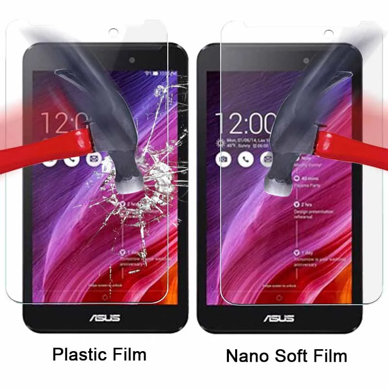Для Asus PadFon AB Взрывозащищенная эластичная нанопленка, Пластиковая Пленка премиум класса, Защитная пленка для экрана