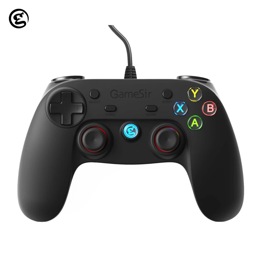 Продажа GameSir G3W геймпад джойстик USB проводные джойстики игровой контроллер для смартфона планшета Windows PC PS3