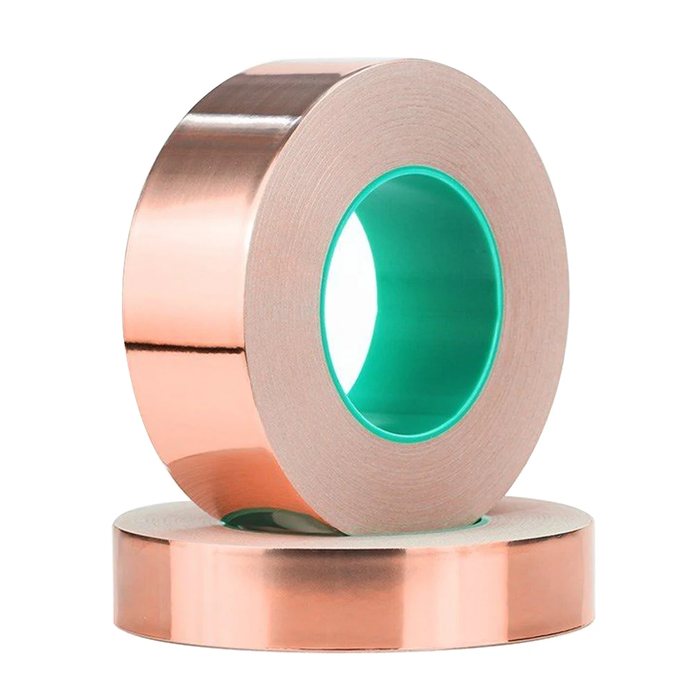 Volume Convenient Copper Foil Tape Display Golden