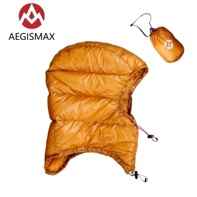 AEGISMAX Goose Dow Hood Hat for Envelope Sleeping Bag 5