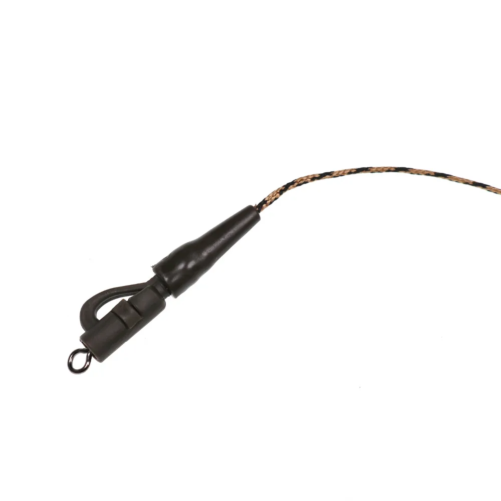 JIGEECARP 1 комплект 45LB рыболовная леска для ловли карпа комби Риг Безопасный зажим