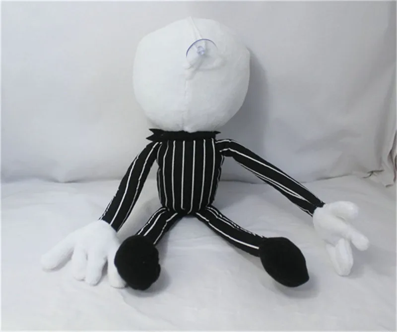 The Nightmare Before Christmas Jack Skeleton Plush Toys New 35cm Movie Cartoon Horror Halloween Jack Soft Stuffed Dolls Gift  (2)