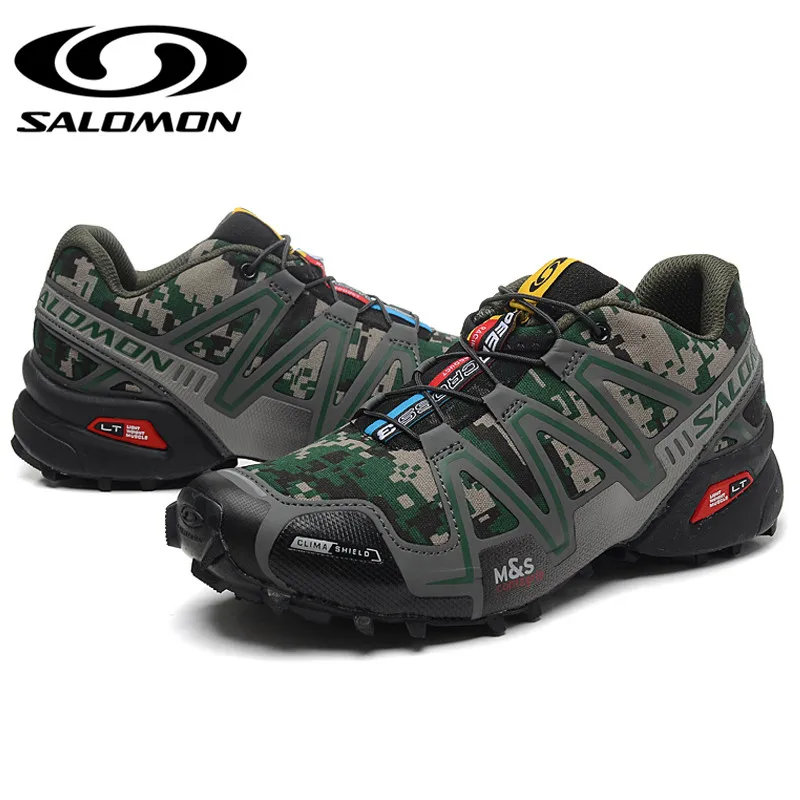 Salomon Speed Cross 3 CS III Men Shoes Professional Outdoor Male Athletic Sport Running Shoes Original Speedcross 3 Size 40-46