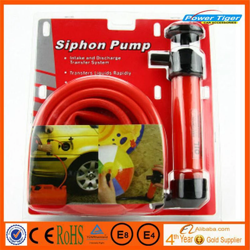 Car Styling Car Siphon Hose Liquid Gas Oil Water Transfer Hand Pump