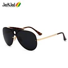 JackJad Fashion Classic 3581 Estilo Piloto Aviador gafas de Sol de Las Mujeres Hombres Del Diseño de Marca UV400 Gafas de Sol Gafas De Sol Gafas Sunnies
