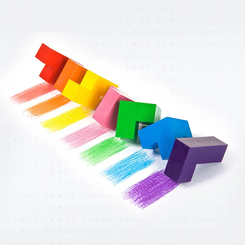 2018 new children shape magic cube crayon fine arts