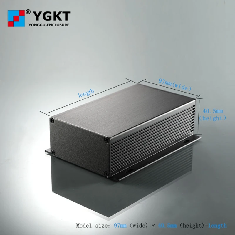 97*40*150 мм Профессиональный Корпус Алюминиевый Чехол DIY держатель проектного