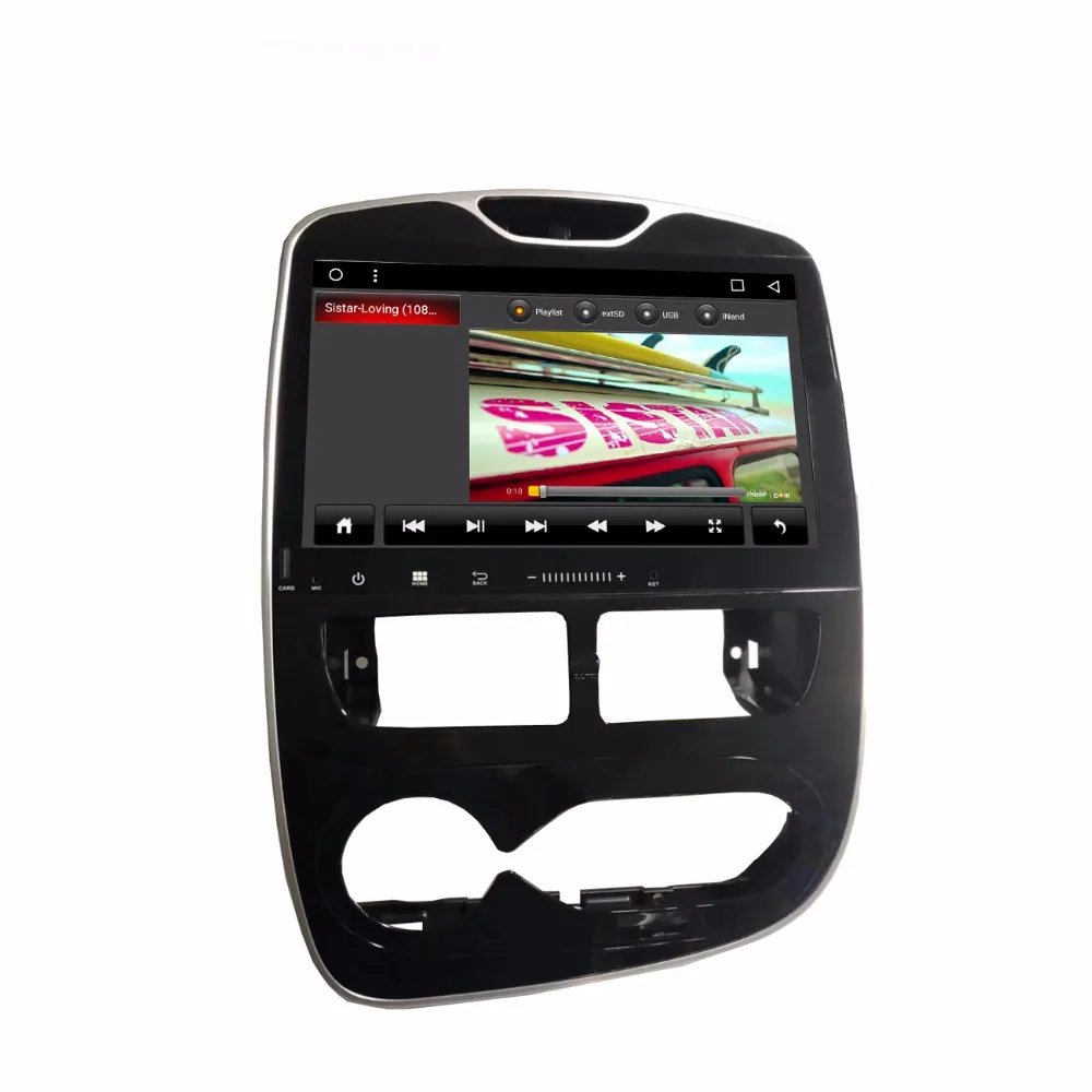 Cheap 10.1" Android 8.1 Octa Core Car DVD Player for Renault Clio 2016 2018 Car Radio GPS Navigation Multimedia Stereo Head unit 3