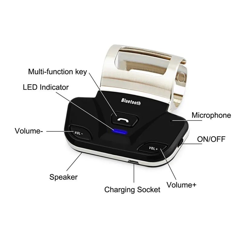 Neoteck беспроводная гарнитура на руль Bluetooth EDR 2 0/1 2/1 1 динамик для