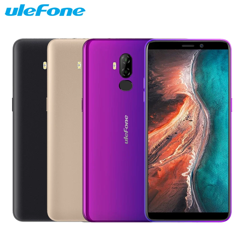 Мобильный телефон Ulefone P6000 Plus 6 0 дюйма 18:9 HD + 3 ГБ 32 MT6739 четырехъядерный Android 9 6350 мАч