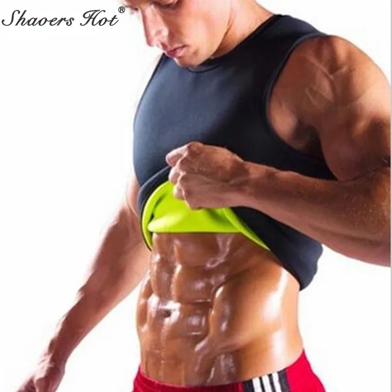

S-5XL T-shirt Neoprene Shaper Men's Slimming Vest Body Shaper Corset Waist Trainer Belt Super Shapewear Shapers Slimming
