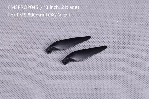FMS 800mm Fox V tail Glider Trainer Propeller 4x3 inch 2 blade FMSPROP045 RC Airplane Aircraft Model Plane Avion Spare Parts FMS 800mm Fox V tail Glider Trainer Propeller 4x3 inch 2 blade FMSPROP045 RC Airplane Aircraft Model Plane Avion Spare Parts