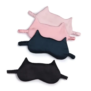 

female sleep blackout goggles sided Orecchiette breathable soft and comfortable Silk eye mask