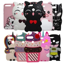 Für Huawei Honor 7A Pro Y6 Prime 2018 Fall 3D Silizium Pferd Cupcake Cartoon Weiche Telefon Fall für Huawei Y6 2018 ATU-L21 Y62018(China)