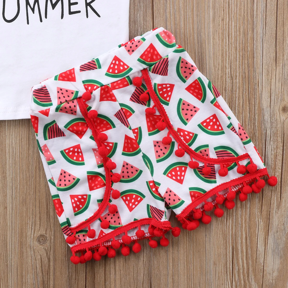 Детский летний костюм для девочек|watermelon clothes|watermelon outfitskids girls outfits |