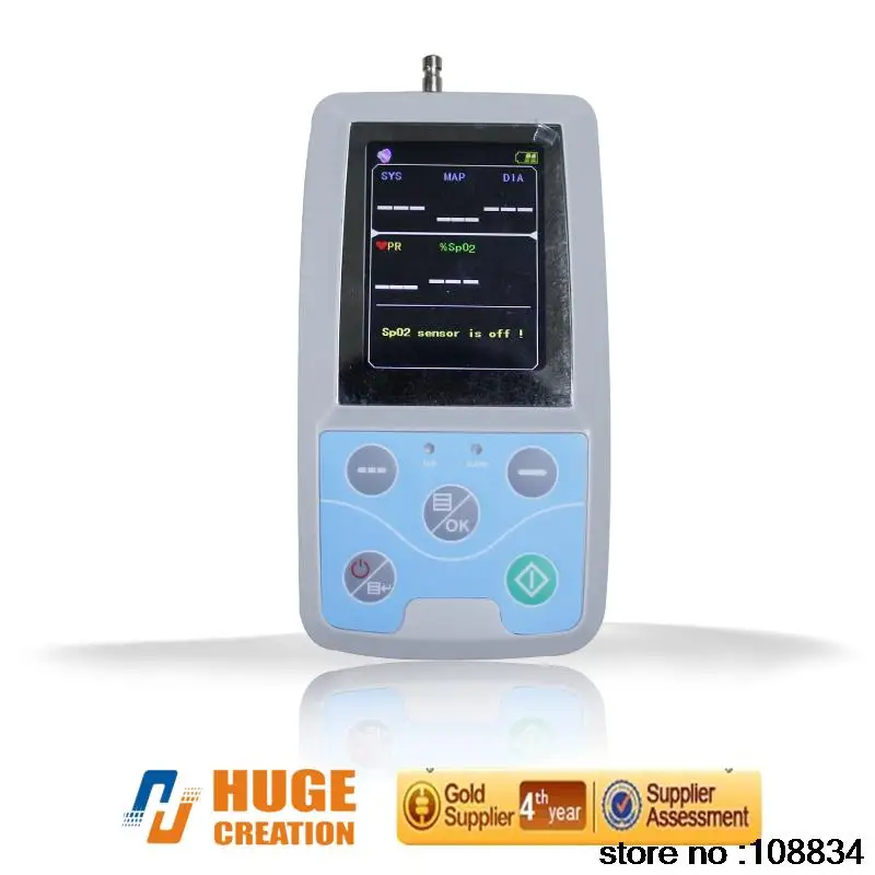 

PM50 24 hour Blood Pressure, SPO2, home Patient Monitor Ambulatory blood pressure dynamic monitoring CONTEC brand CE&FDA