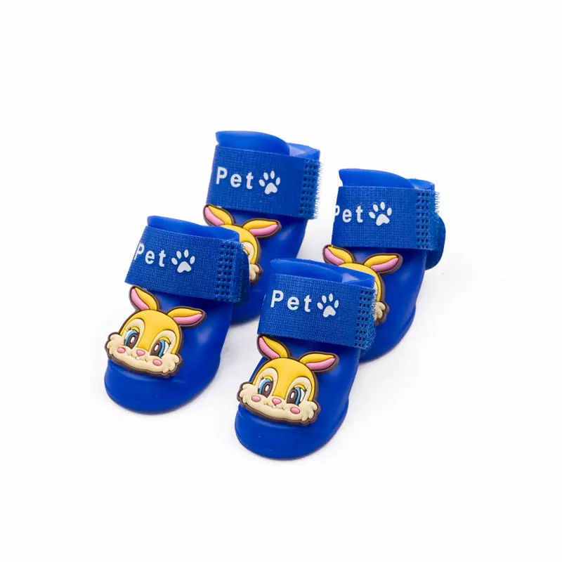 dog shoes blue