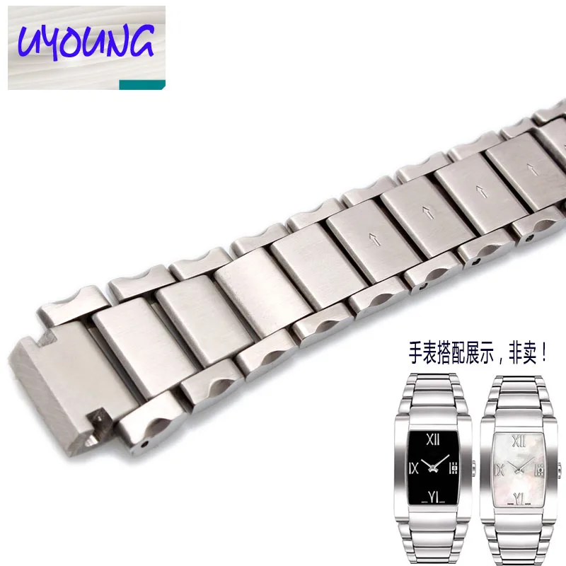 Ремешок из нержавеющей стали для tissot T007309A 22x15 мм сменный Браслет часов tissote|stainless