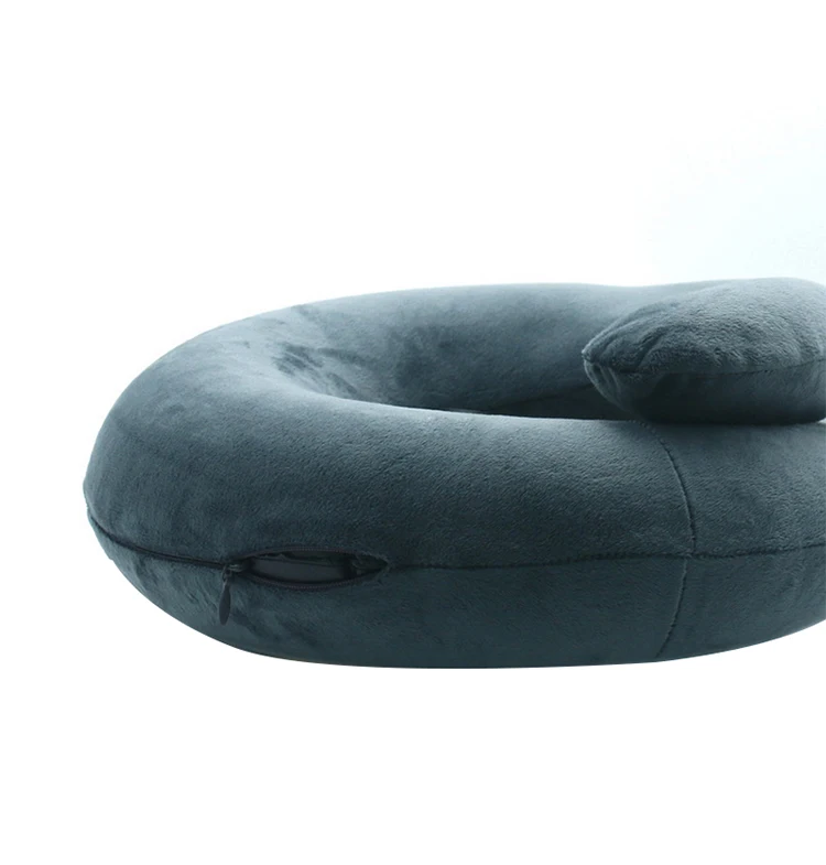 Q-shape Подушка для защиты путешествий на дальние расстояния предметы первой необходимости для отдыха в офисе надувная подушка аксессуары для полетов товары