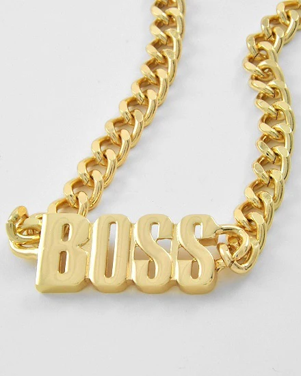 mens boss chain