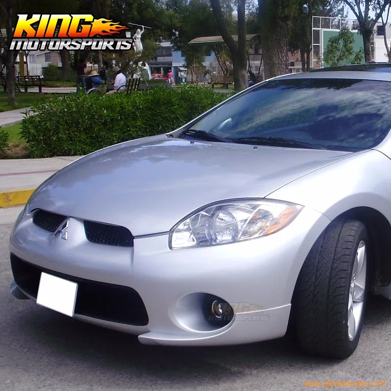 Подходит для 06-08 2007 Mitsubishi Eclipse OE заводской стиль передний бампер губы сплиттер PU