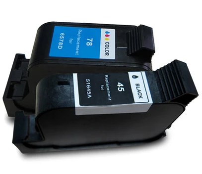 Совместимый с 45 78 Замена чернильных картриджей для for45 for78 Deskjet 1180C 1280 930 см 932C 933C
