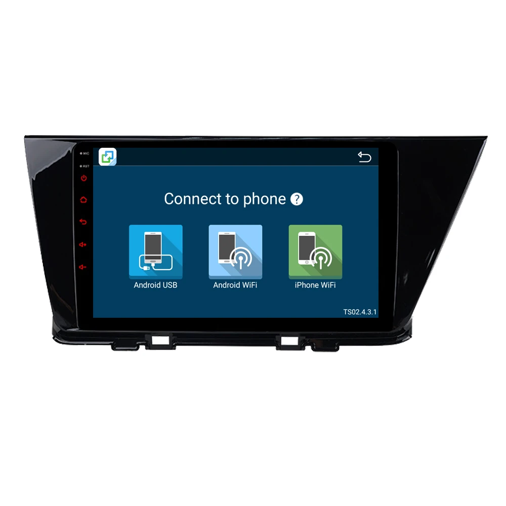 Flash Deal RoverOne Android 9.0 Octa Core Niro Car Radio GPS For Kia Niro 2016 2017 Touchscreen Multimedia Player Stereo Niro Head Unit 5