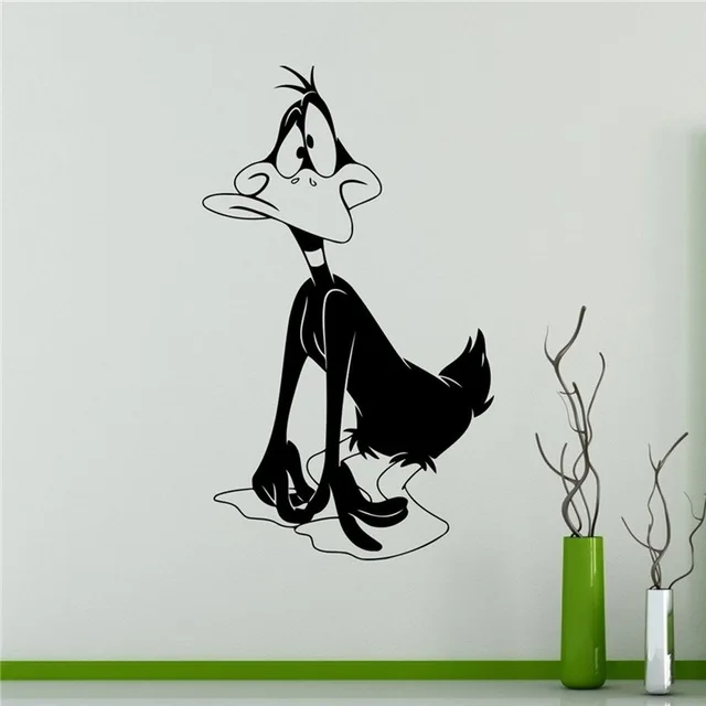 Daffy Duck Comics Wall Decal Cartoons Vinyl Sticker Home Interior