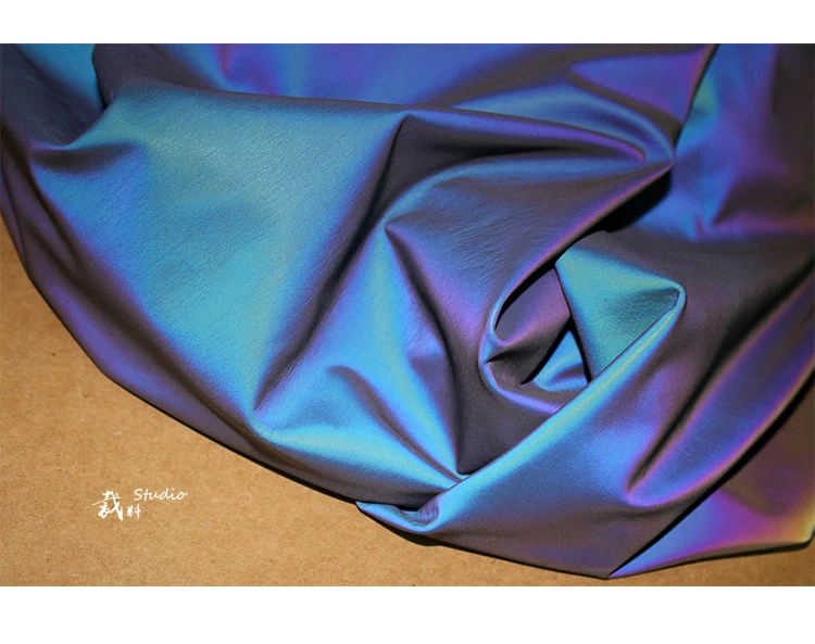 Градиентная светящаяся функциональная супер яркая цветная ткань для одежды, Высококачественная дизайнерская ткань для лоскутов