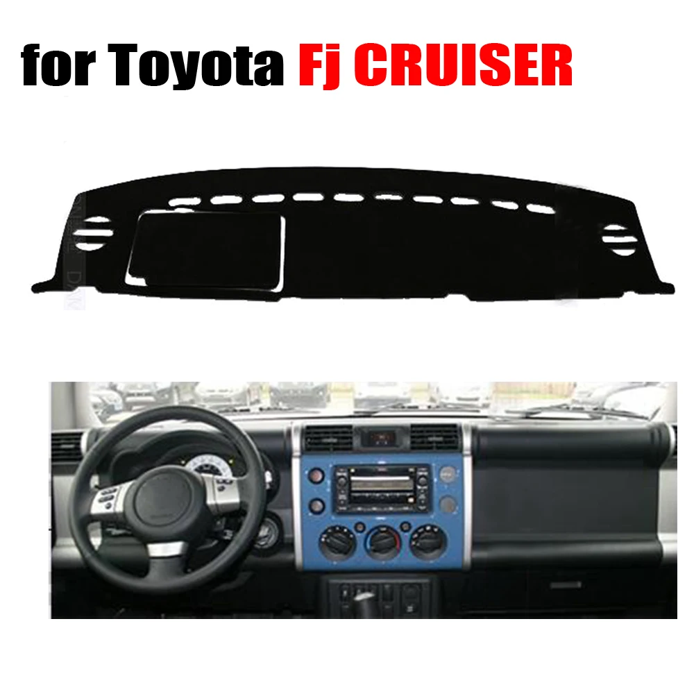 Car dashboard cover mat for TOYOTA Fj CRUISER all the years Left hand drive dashmat pad dash covers accessories | Автомобили и