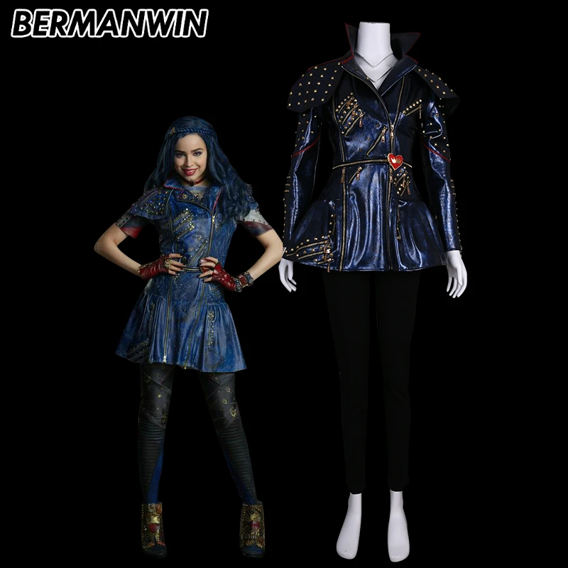 Высококачественный костюм BERMANWIN для косплея животных малефисент злая королева