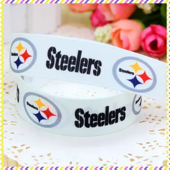 

7/8'' Free shipping te printed grosgrain ribbon headwear hair bow diy party decoration wholesale OEM 22mm B443