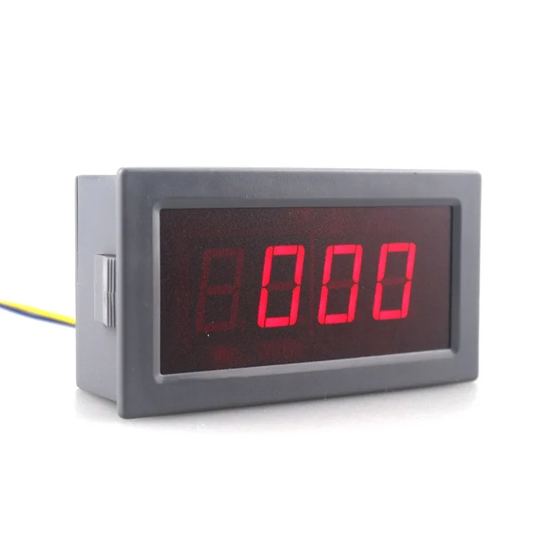 Красный светодиодный DC Цифровой амперметр-500A до+ 500A Тесты положительный и отрицательный измеритель величины тока 5В Питание