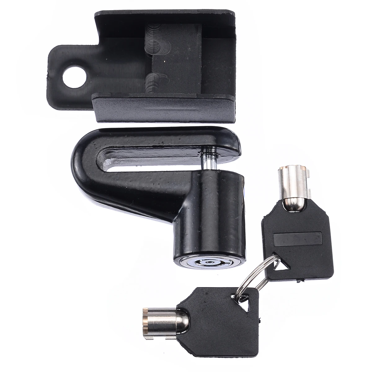 Hot Sale Anti-theft Bicycle Lock Security Brake Scooter Disc Lock Padlock With 2 Keys For Motorcycle Bicycle Safety Accessories