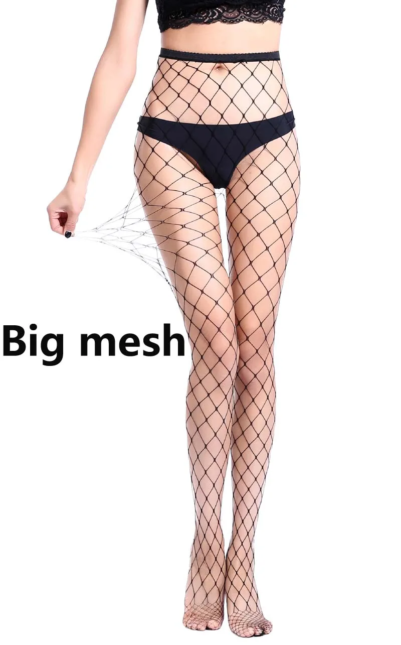 Hot Selling Women’s Long Sexy Fishnet Stockings Fish Net Pantyhose Mesh Stockings Lingerie Skin Thigh High Stocking S07