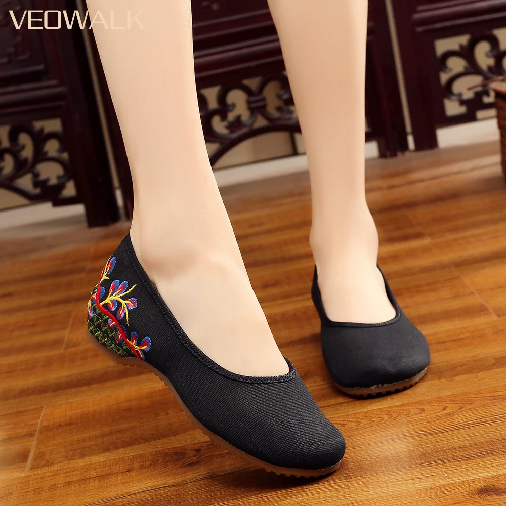 ballet flats canvas