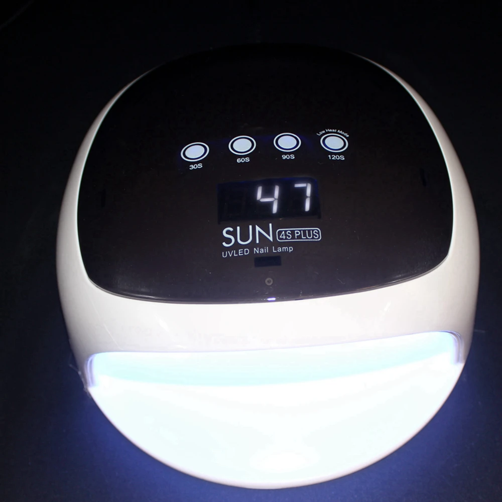 SUN4 Plus 48 Вт УФ лампа для маникюра ногтей Таймер ЖК дисплей лучший светодиодный