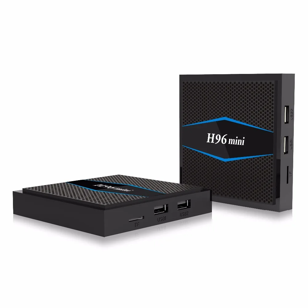 1 год самое лучшее HD IPTV H96 Мини Android 7 TV Box 2 ГБ 16 Amlogic S905W BT 4 0 г/5 г Двойной Wi Fi H.265 К Smart BOX